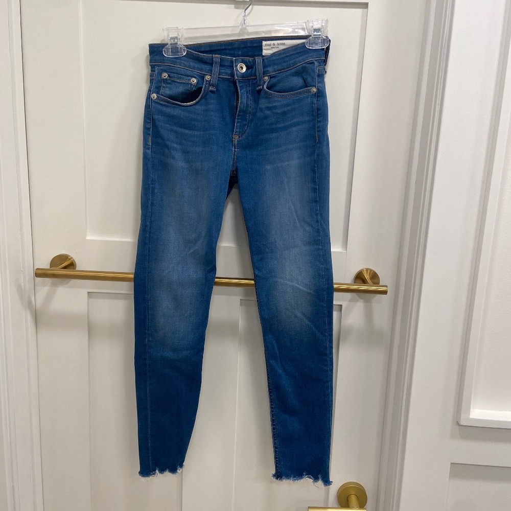 Rag and Bone Jeans Size 24 - CATE MID-RISE ANKLE SKINNY